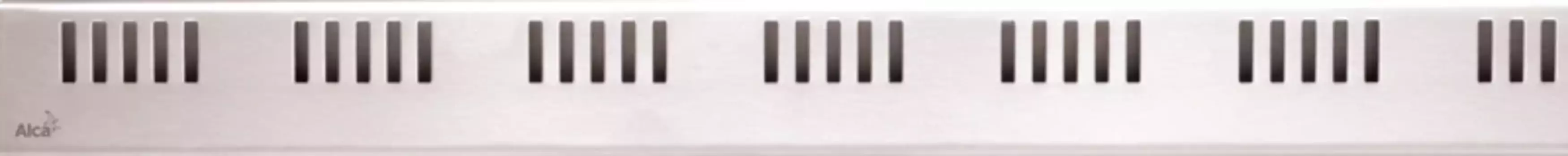 Декоративная решетка 844 мм AlcaPlast Dream глянцевый хром DREAM-850L