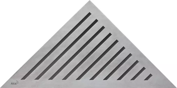 Декоративная решетка нержавеющая сталь AlcaPlast Grace