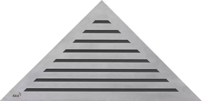 Декоративная решетка нержавеющая сталь AlcaPlast Life