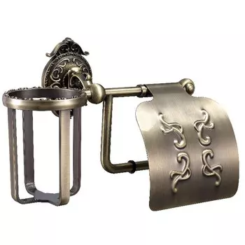 Держатель туалетной бумаги и освежителя воздуха Hayta Classic Bronze 13903-3B/BRONZE