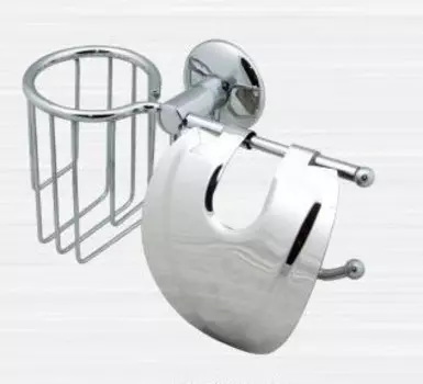 Держатель туалетной бумаги и освежителя воздуха Rainbowl Otel 2530-2