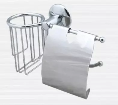 Держатель туалетной бумаги и освежителя воздуха Rainbowl Otel 2530-1