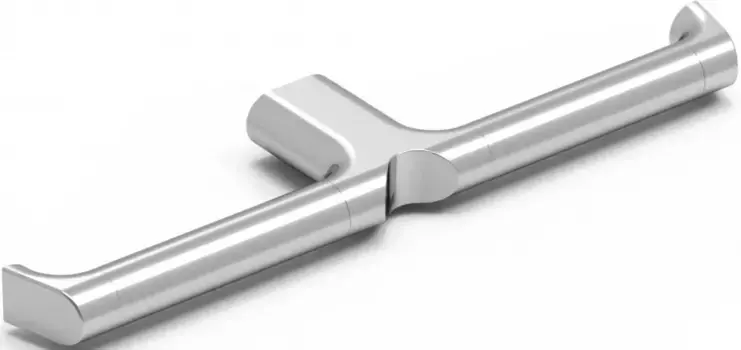 Держатель туалетной бумаги Koin Cut CUT105 двойной, хром