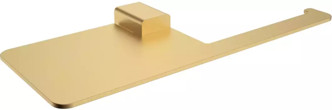 Держатель туалетной бумаги Raglo R301.03.03 с полкой для телефона, золотой матовый