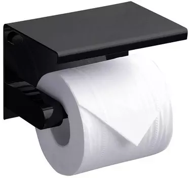Держатель туалетной бумаги Rush Edge ED77141Black