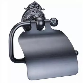 Держатель туалетной бумаги с крышкой Hayta Antic Brass 13903-4/VBR