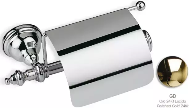 Держатель туалетной бумаги Stil Haus Elite EL11C(16) золотой