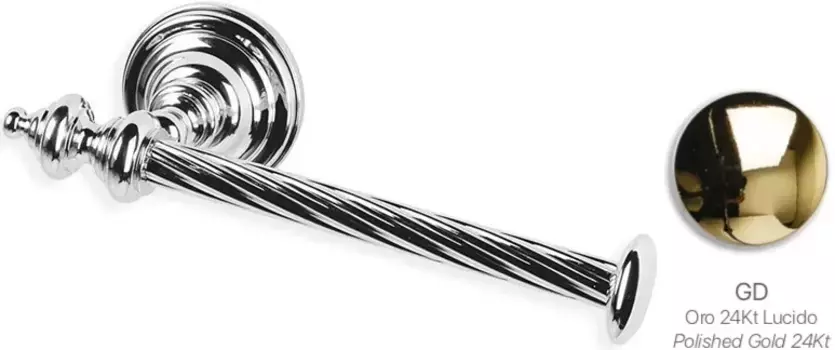 Держатель туалетной бумаги Stil Haus Giunone G11(16) золотой