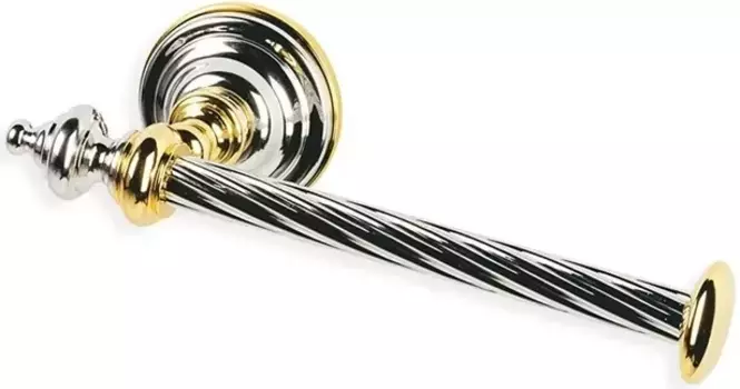 Держатель туалетной бумаги Stil Haus Giunone G11(02) хром/золотой