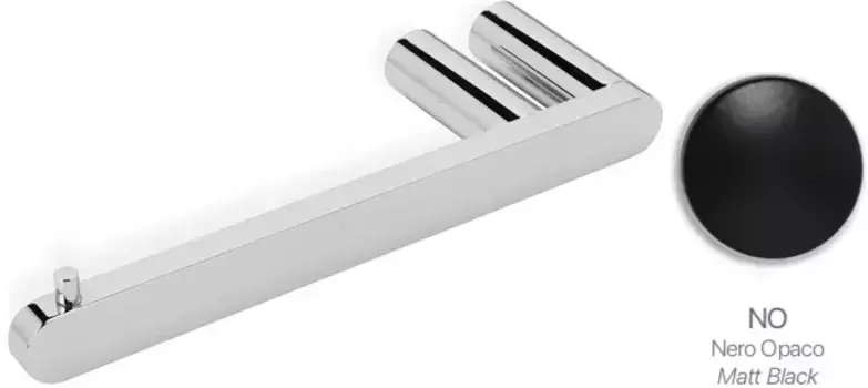 Держатель туалетной бумаги Stil Haus Living LV11A(05) хром/черный матовый