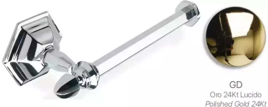 Держатель туалетной бумаги Stil Haus Marte MA11(16) золотой