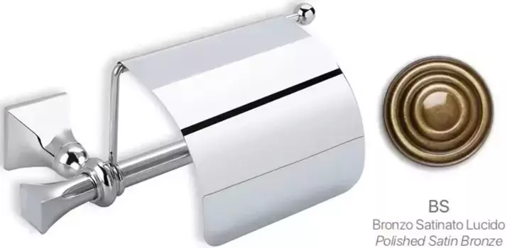 Держатель туалетной бумаги Stil Haus Prisma PR11C(25) бронза