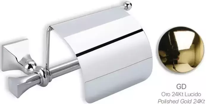 Держатель туалетной бумаги Stil Haus Prisma PR11C(16) золотой