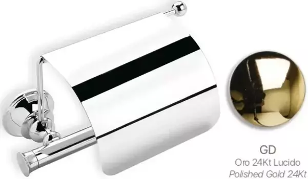 Держатель туалетной бумаги Stil Haus Smart SM11c(02) хром/золотой