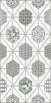 Декор Azori Devore Light Geometria 31,5x63