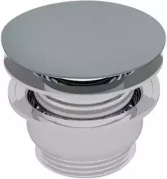 Донный клапан для раковины AXA AF001509 универсальный, серый матовый