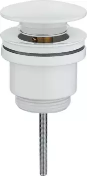 Донный клапан для раковины Raglo R600.01.08 универсальный, белый