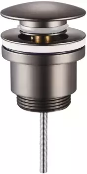 Донный клапан для раковины Raglo R600.01.09 универсальный, графит матовый