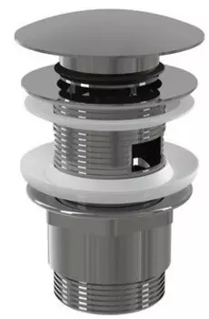 Донный клапан с переливом ClickClack Ravak X01437