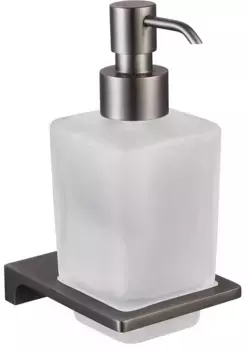 Дозатор для жидкого мыла Rav Slezak Nil NLA0303MG 200 мл, настенный, оружейная сталь матовый
