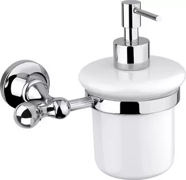 Дозатор для мыла подвесной хром, металл Cezares Olimp OLIMP-SOI-01-M