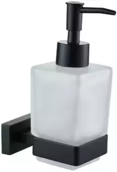 Дозатор для жидкого мыла Belz B90327 настенный, черный матовый