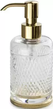 Дозатор для жидкого мыла Boheme Aura 10250-G настольный, золотой