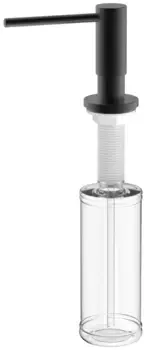 Дозатор для жидкого мыла Raglo R720.02.06 350 мл, встраиваемый, для кухни, черный матовый