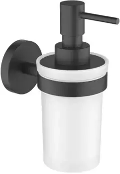 Дозатор для жидкого мыла Schein Kahlo 9138MB настенный, черный матовый