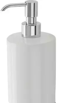 Дозатор для жидкого мыла Stil Haus Buket BK30AP(08-BI) настольный, хром/белый