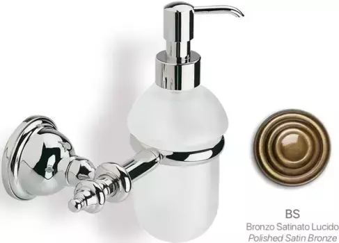 Дозатор для жидкого мыла Stil Haus Elite EL30(25) настенный, бронза