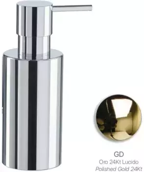 Дозатор для жидкого мыла Stil Haus Hashi HS30M(16) настенный, золотой