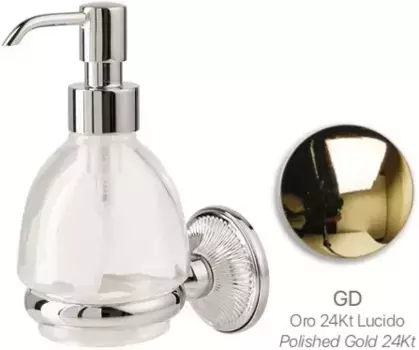 Дозатор для жидкого мыла Stil Haus Regal RG30(16) настенный, золотой