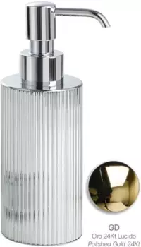 Дозатор для жидкого мыла Stil Haus Regal 1131(16) настольный, золотой