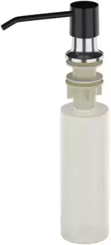 Дозатор для жидкого мыла Ulgran U-01-308 330 мл, встраиваемый, для кухни, черный
