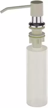 Дозатор для жидкого мыла Ulgran U-01-328 330 мл, встраиваемый, для кухни, бежевый