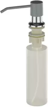 Дозатор для жидкого мыла Ulgran U-01-309 330 мл, встраиваемый, для кухни, темно-серый