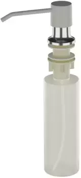 Дозатор для жидкого мыла Ulgran U-01-310 330 мл, встраиваемый, для кухни, серый