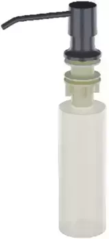 Дозатор для жидкого мыла Ulgran U-01-343 330 мл, встраиваемый, для кухни, антрацит