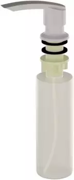 Дозатор для жидкого мыла Ulgran U-02-331 330 мл, встраиваемый, для кухни, белый