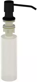 Дозатор для жидкого мыла Ulgran UQ-01-07 330 мл, встраиваемый, для кухни, уголь