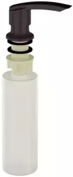 Дозатор для жидкого мыла Ulgran UQ-02-06 330 мл, встраиваемый, для кухни, трюфель