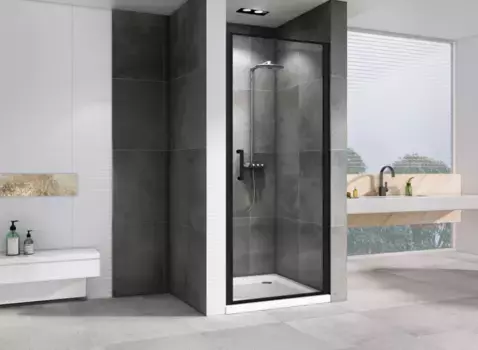 Душевая дверь 100 см Abber Sonnenstrand AG04100B прозрачное