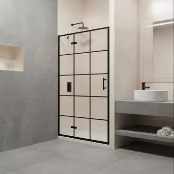 Душевая дверь 100 см RGW PA-07 B L Passage 41080710-84L прозрачное