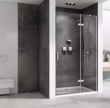 Душевая дверь 110 см Abber Zart AG08110 прозрачное