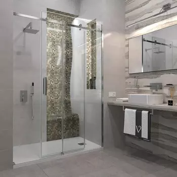 Душевая дверь 120 см Veconi Vianno VN74-120-01-C4 прозрачное