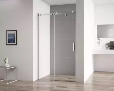 Душевая дверь 130 см Cezares STYLUS-SOFT-BF-1-130-C-Cr прозрачное