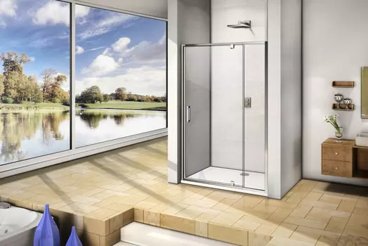 Душевая дверь 130 см Good Door Orion WTW-PD-130-C-CH прозрачное