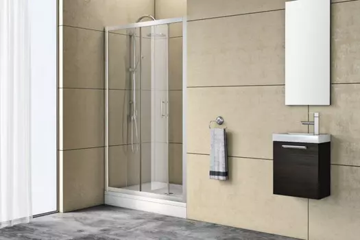 Душевая дверь 130 см Kolpa San Q line TV/2D прозрачное