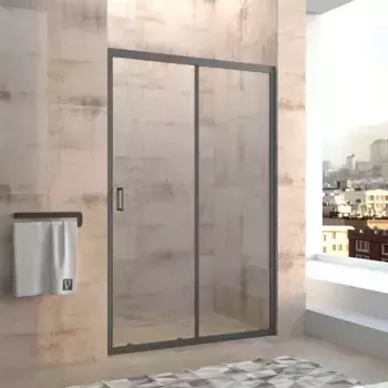 Душевая дверь 130 см Veconi Vianno VN40B-130-01-C1 прозрачное